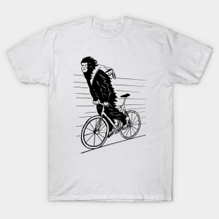 Bgfoot Riding A Bike T-Shirt